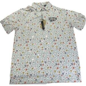 Swing Juice Golf Polo Mens Size XL Wild Print Eric Paslay Classic NWT